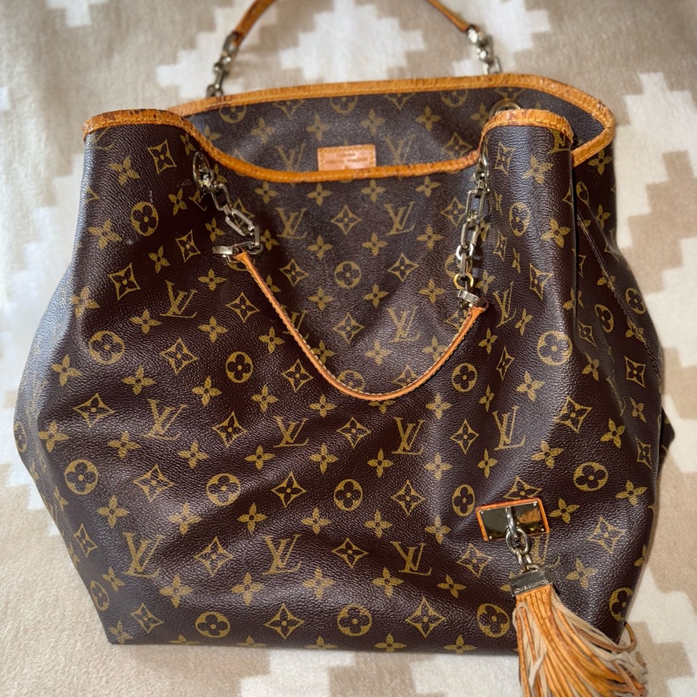 Louis Vuitton Brown Monogram Shoulder Bag